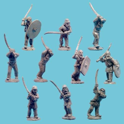 Dacian Infantry with Faulx